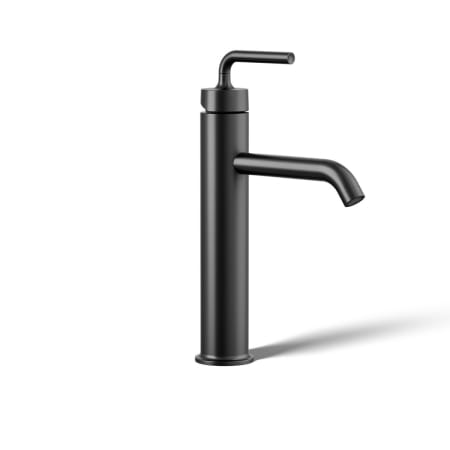 A large image of the Kohler K-14404-4A Matte Black