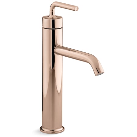 Kohler K-14404-4A-RGD Vibrant Rose Gold Purist Single Hole ...