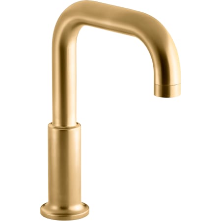 A large image of the Kohler K-14430 Vibrant Brushed Moderne Brass