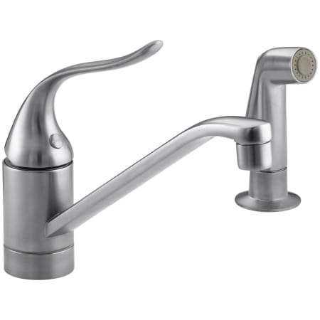 A large image of the Kohler K-15176-F Brushed Chrome