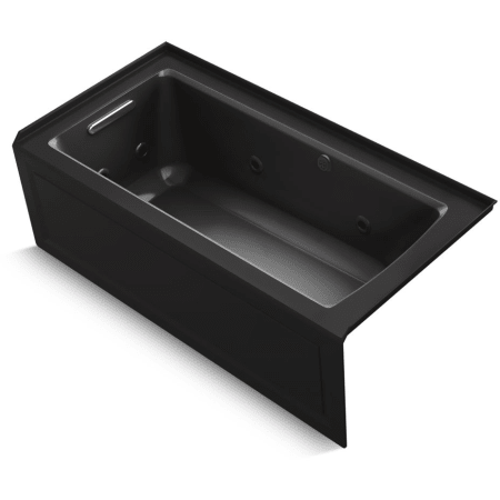 A large image of the Kohler K-1947-LAW Black Black