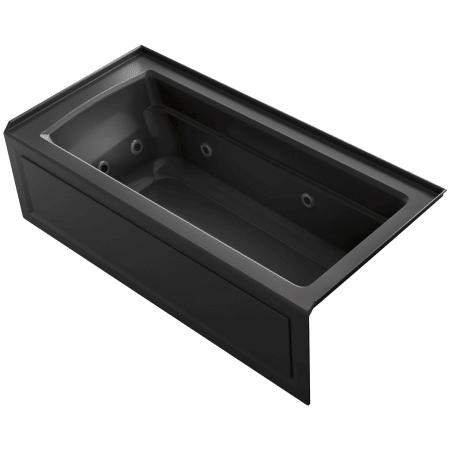 A large image of the Kohler K-1949-HRA Black Black