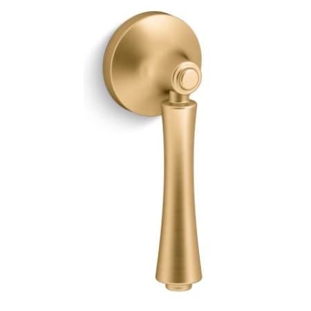 A large image of the Kohler K-20120-R Vibrant Brushed Moderne Brass