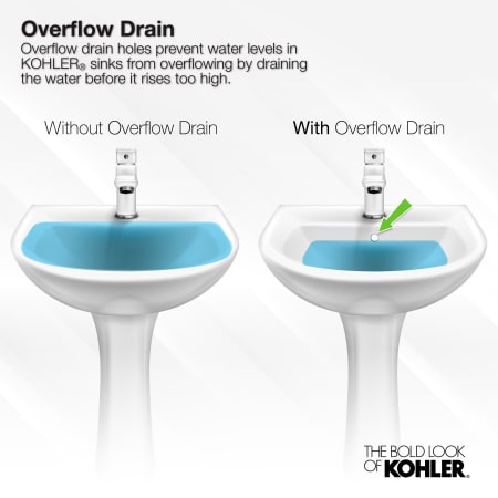 A large image of the Kohler K-2202-1 Infographic