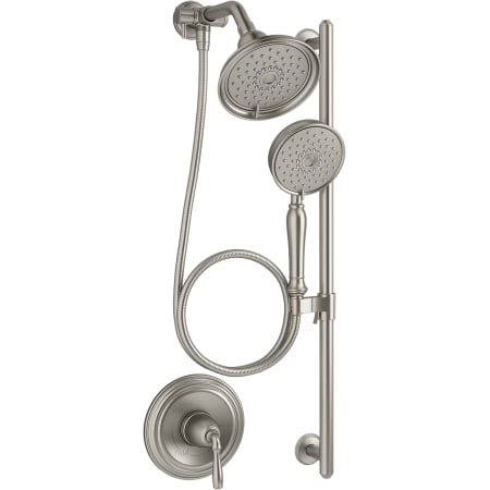 A large image of the Kohler K-22179 Vibrant Brushed Nickel