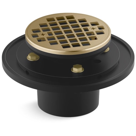 A large image of the Kohler K-22671 Vibrant Brushed Moderne Brass