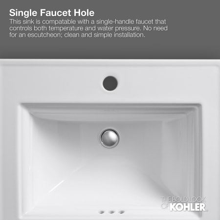 A large image of the Kohler K-2337-1 Infographic