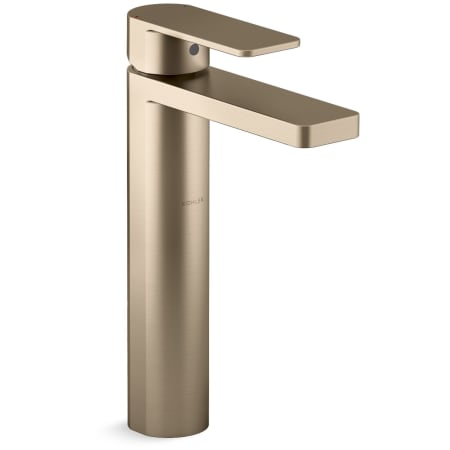 A large image of the Kohler K-23475-4K Vibrant Brushed Bronze