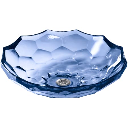 A large image of the Kohler K-2373 Translucent Sapphire Glass