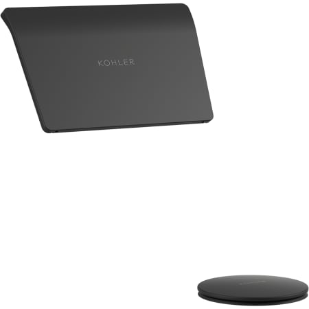 A large image of the Kohler K-23857 Matte Black