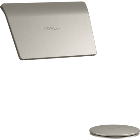 A large image of the Kohler K-23857 Vibrant Brushed Nickel