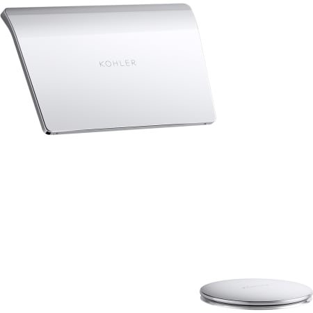 A large image of the Kohler K-23857 Polished Chrome