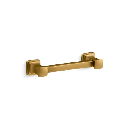 A large image of the Kohler K-24435 Vibrant Brushed Moderne Brass