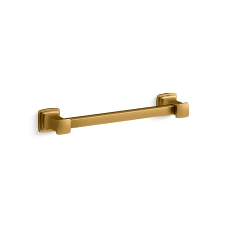 A large image of the Kohler K-24436 Vibrant Brushed Moderne Brass