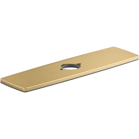 A large image of the Kohler K-24462 Vibrant Brushed Moderne Brass