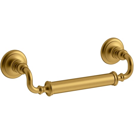 A large image of the Kohler K-25154 Vibrant Brushed Moderne Brass