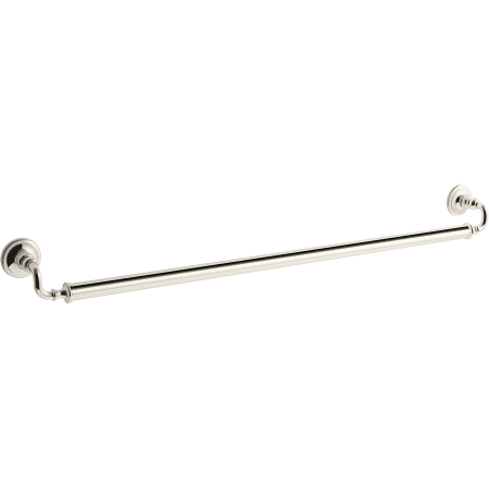 A large image of the Kohler K-25158 Vibrant Polished Nickel