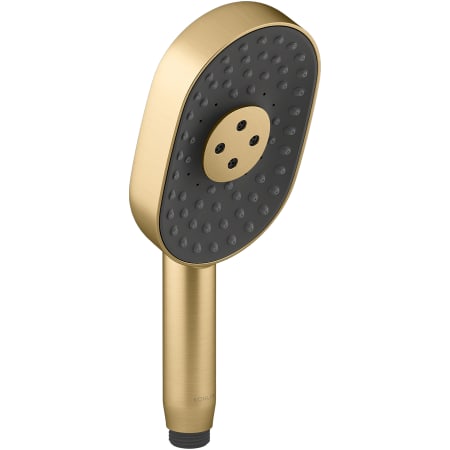 A large image of the Kohler K-26284 Vibrant Brushed Moderne Brass