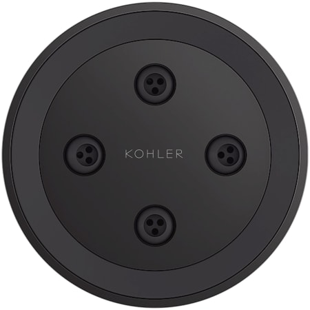 Kohler K26299BL Matte Black Statement Single Function Round Brass