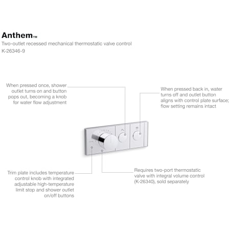 A large image of the Kohler K-26346-9 Alternate Image