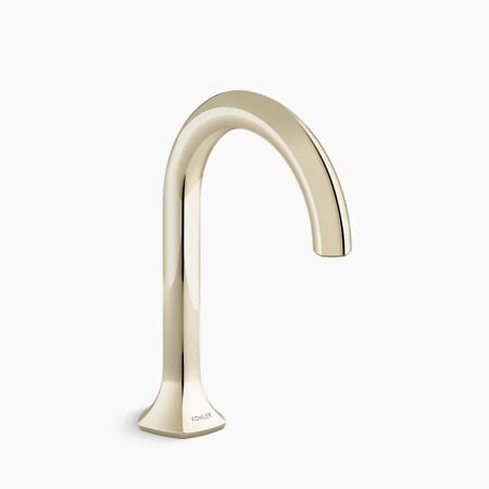 A large image of the Kohler K-27008-K Vibrant French Gold