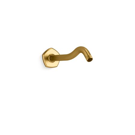 A large image of the Kohler K-27054 Vibrant Brushed Moderne Brass