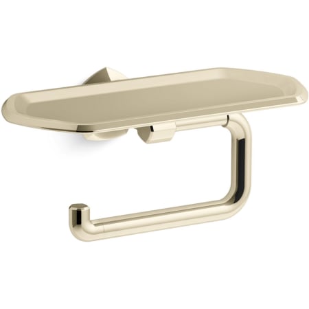 A large image of the Kohler K-27128 Vibrant French Gold