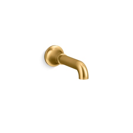 A large image of the Kohler K-27423 Vibrant Brushed Moderne Brass