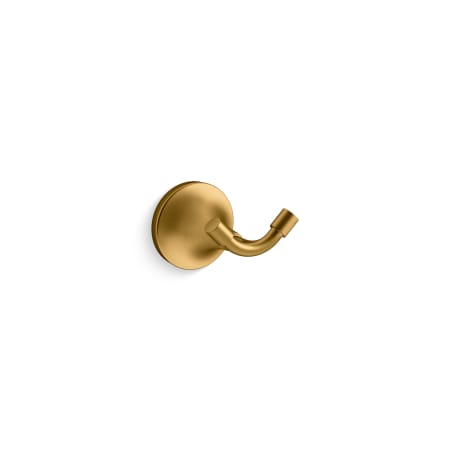 A large image of the Kohler K-27427 Vibrant Brushed Moderne Brass