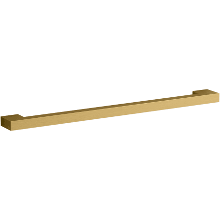 A large image of the Kohler K-27939 Vibrant Brushed Moderne Brass