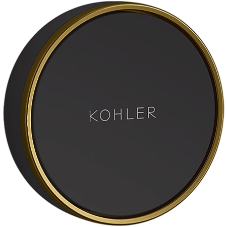 A large image of the Kohler K-28213 Vibrant Brushed Moderne Brass