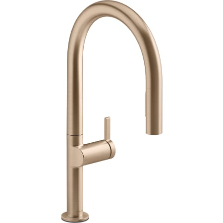 A large image of the Kohler K-28268 Vibrant Brushed Bronze