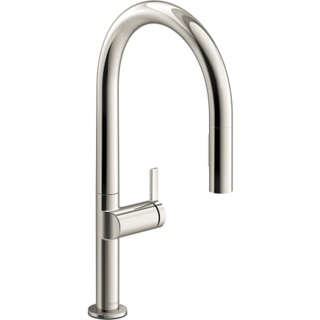 A large image of the Kohler K-28268 Vibrant Polished Nickel