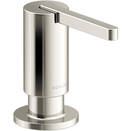 A large image of the Kohler K-28293 Vibrant Polished Nickel