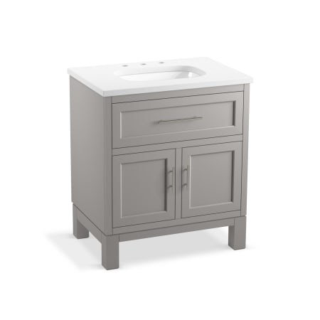 A large image of the Kohler K-28380-ASB Mohair Grey
