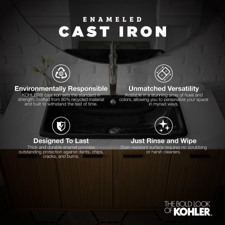 A large image of the Kohler K-2874 Infographic