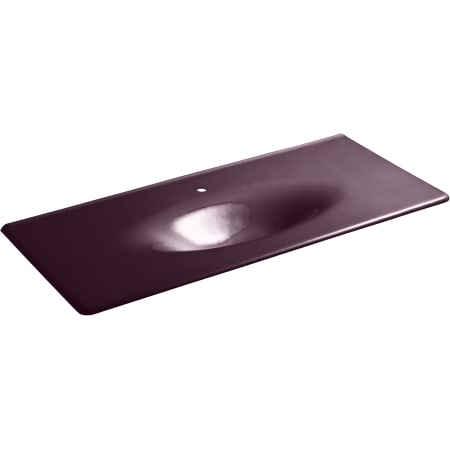 A large image of the Kohler K-3053-1 Black Plum