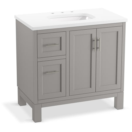 A large image of the Kohler K-31244-ASB Mohair Grey