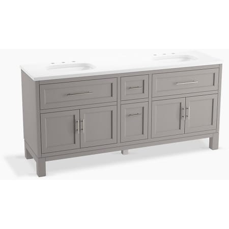 A large image of the Kohler K-31247-ASB Mohair Grey