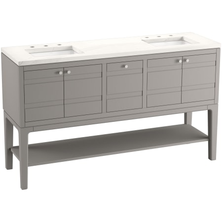 A large image of the Kohler K-33525-ASB Mohair Grey