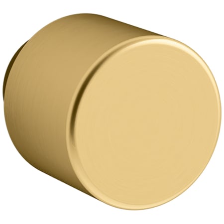 A large image of the Kohler K-33529 Vibrant Brushed Moderne Brass