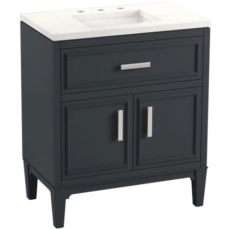 A large image of the Kohler K-33544-ASB Slate Grey