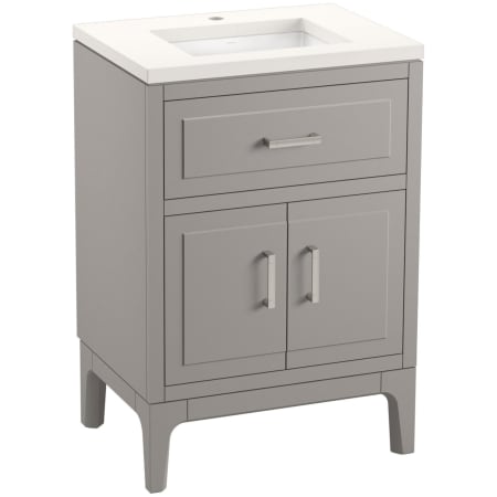 A large image of the Kohler K-33551-ASB Mohair Grey