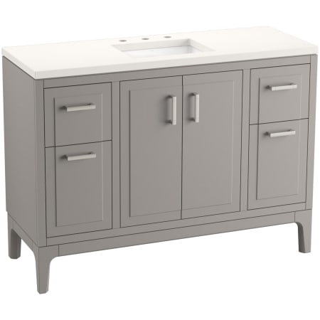 A large image of the Kohler K-33554-ASB Mohair Grey
