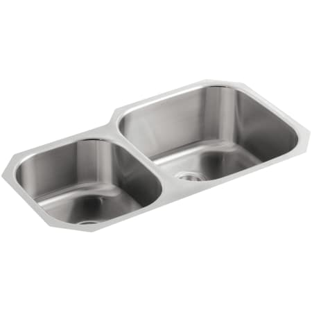 A large image of the Kohler K-3356-L Stainless Steel