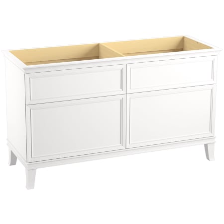 A large image of the Kohler K-33560 Linen White