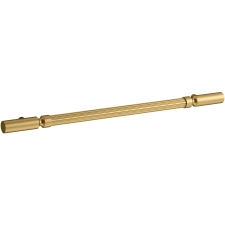 A large image of the Kohler K-33565 Vibrant Brushed Moderne Brass