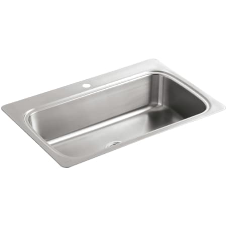 A large image of the Kohler K-3373-1 Stainless Steel