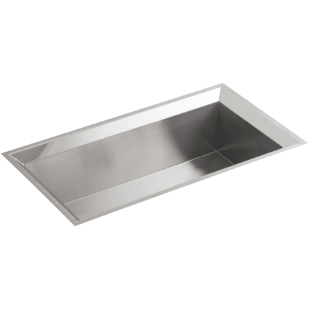 A large image of the Kohler K-3387-H Stainless Steel