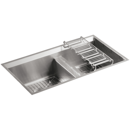 A large image of the Kohler K-3672 Stainless Steel